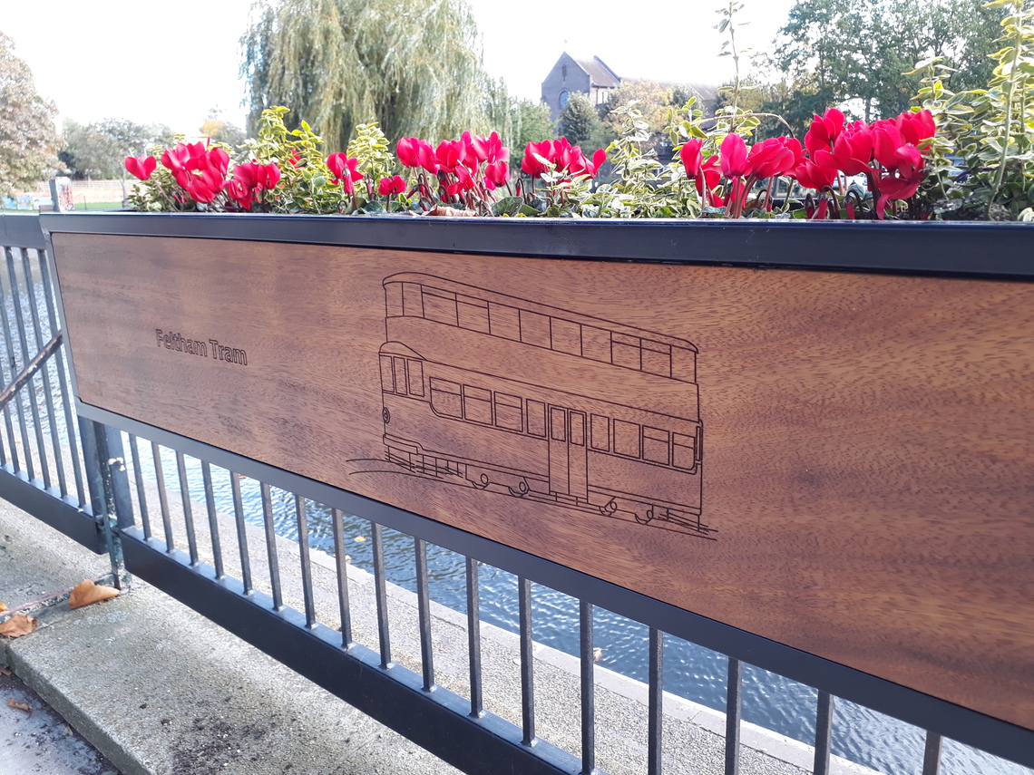 New Planters Feltham Tram design