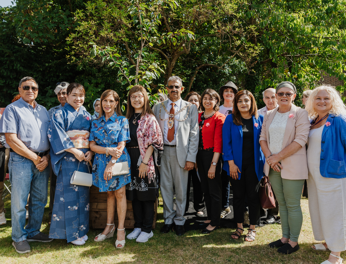 Sakura Tree Ceremony 5th sept 2023