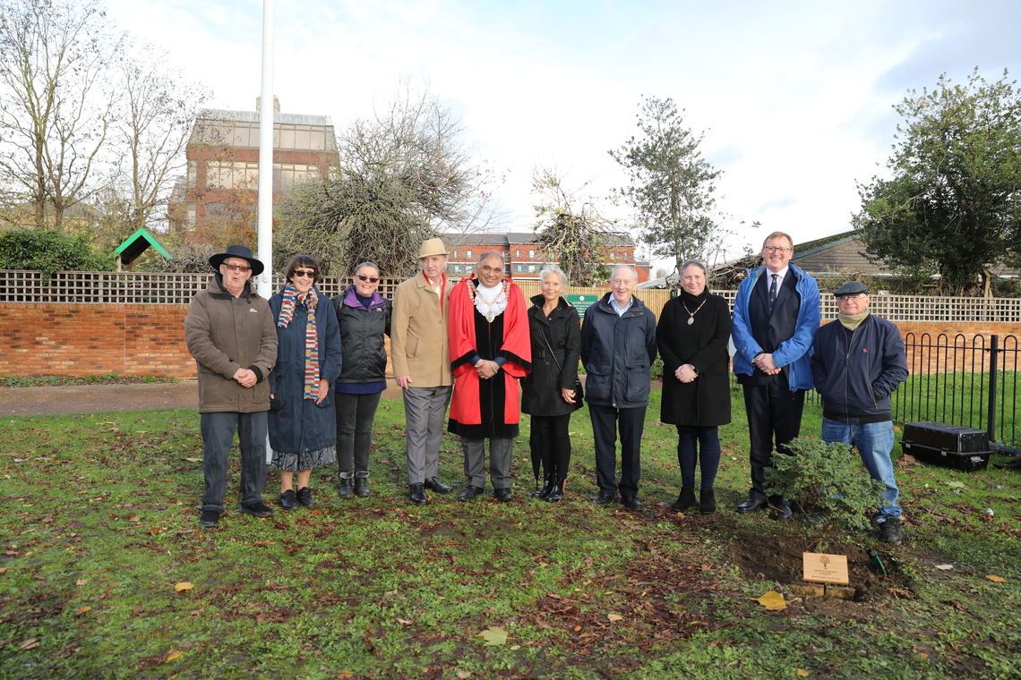 Tree Planting Ceremony Nov 22 / FHG st Dunstans 